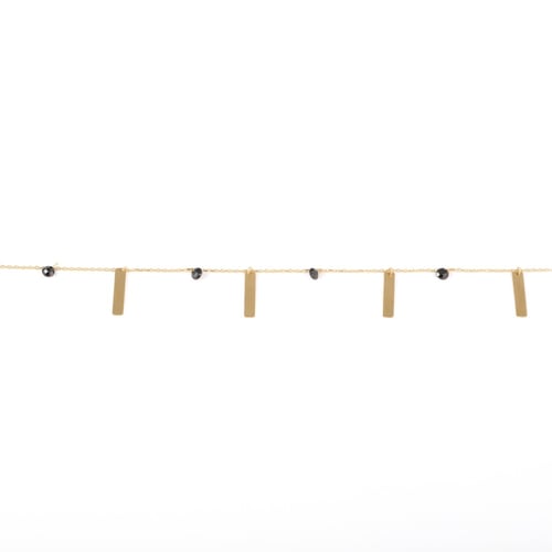 اسوارة ذهب ناعمة عيار 18 بوزن 1.68 جرام - اسوارة ل...