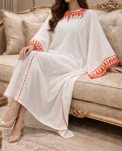 جلابيه مطرزه ناعمه