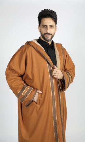 فروة شتوية رجالية اشقر - فروة سما