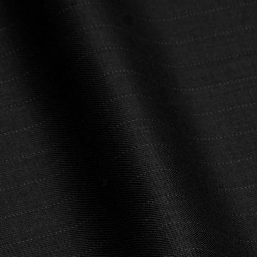 قماش شتوي اسود مقلم A6