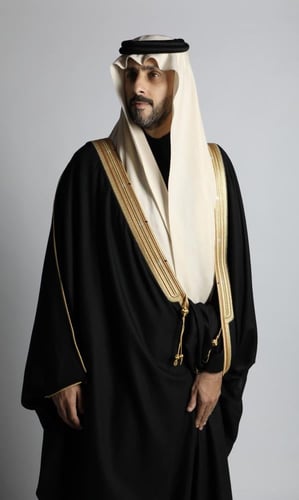 بشت ملكي اسود غاطين