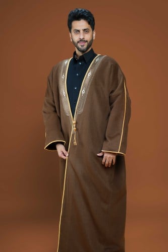 فروه رجاليه شتوية - فروة بشتي لون اشقر