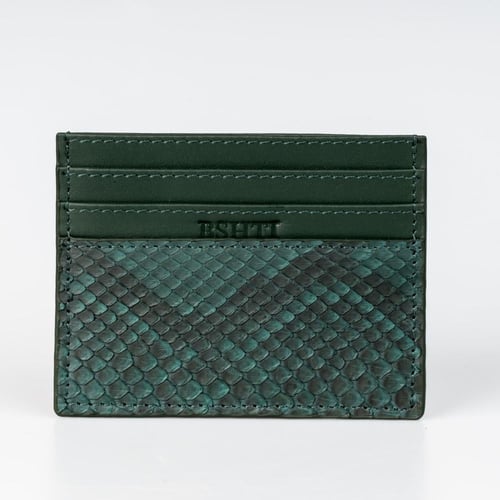 محفظة بطاقات بايثون اخضر