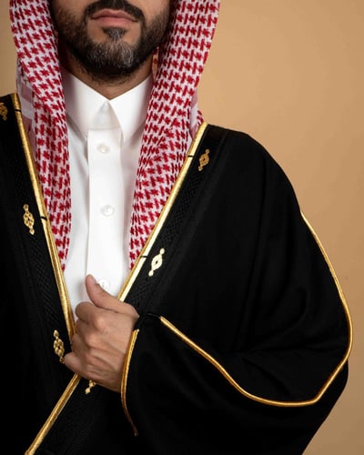بشت صوف شتوي اسود