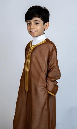 دقله بشت اطفال اشقر