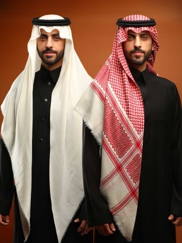 عرض شماغ وغتره سوبر ترمه كشميري ماركة بشتي