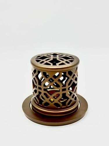 مبخرة فاخرة (اسطوانيه بنقش اسلامي )