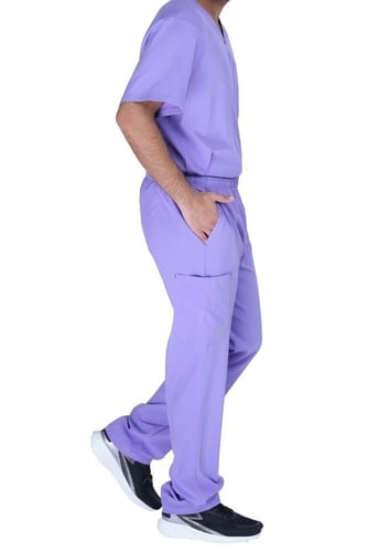 سكراب كويني للجنسين بنفسجي