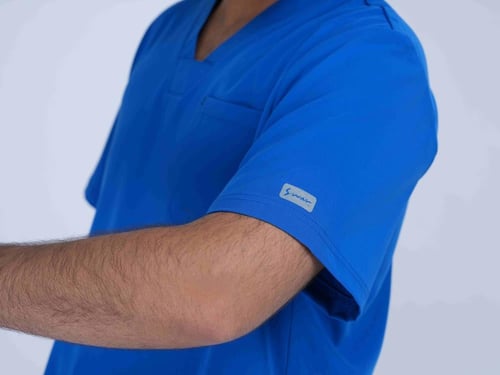 سكرب مودرن رجالي أزرق رويال