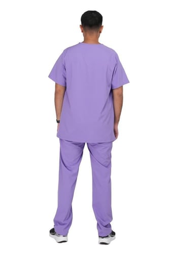 سكراب كويني للجنسين بنفسجي