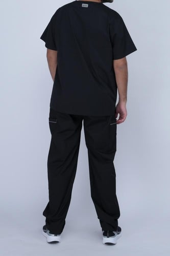 سكرب كلاسيك للجنسين أسود