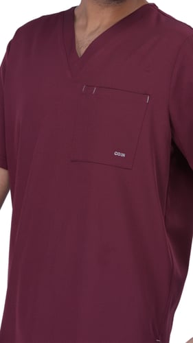 سكراب كويني رجالي عنابي