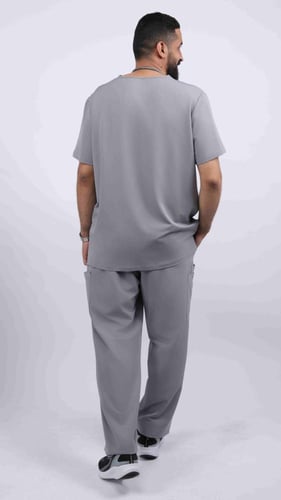 سكرب سبورت رجالي رصاصي غامق