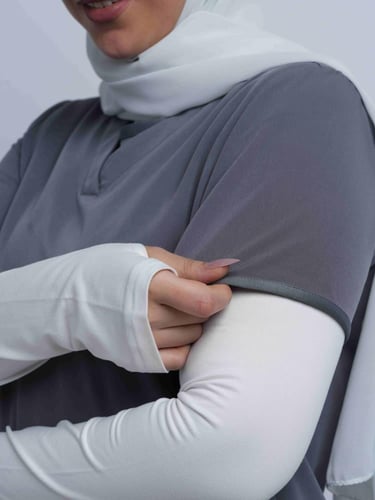 سكرب سبورت نسائي رصاصي غامق