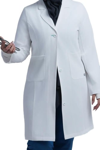 لابكوت مودرن 2 نسائي ابيض- ( اللون اوف وايت - القم...