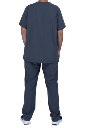 سكراب كويني رجالي رصاصي غامق