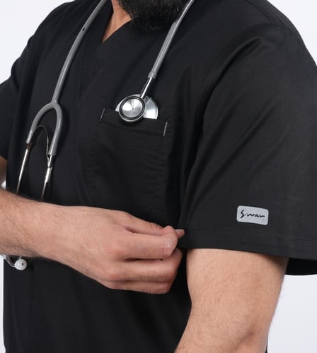 سكرب الفاخر رجالي أسود