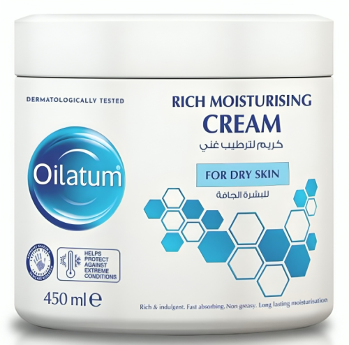 اويلاتوم كريم الجسم للاطفال للبشرة الجافة 450 مل