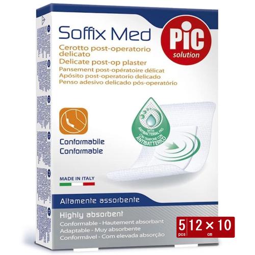 Pic AquaBloc Sterile Waterproof Post-Surgery Dressings – Ultra-Thin Anti-Bacterial Plasters – 5 Pack