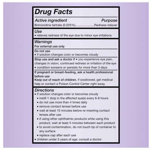 لوميفاي طرطرات البريمونيدين محلول قطرة العين %0.02...