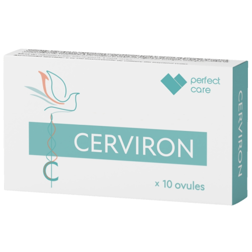 تحاميل سيرفيرون (Cerviron) المهبلية لعلاج الالتهاب...