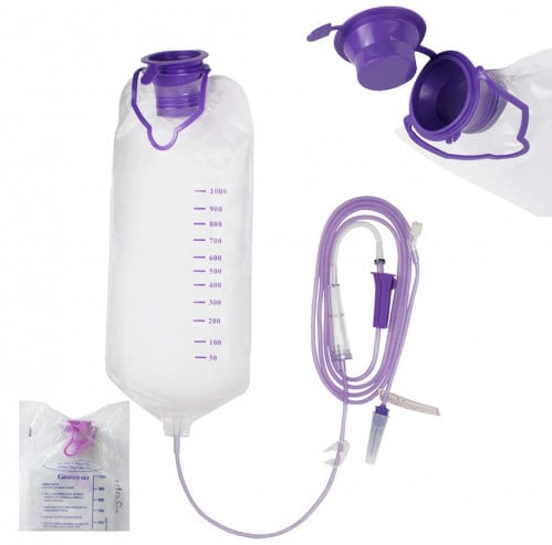 مجموعة جاذبية التغذية الداخلية S501 للتغذيه الانبو...