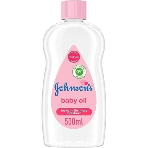 Johnson's Original Baby Oil for Body Moisture & Ma...