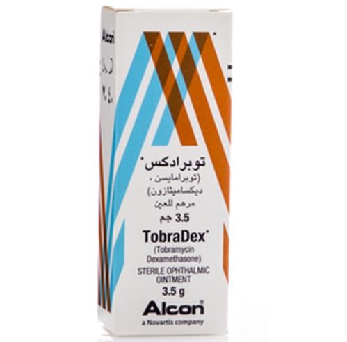 TobraDex Sterile Ophthalmic Eye Ointment (Antibiot...