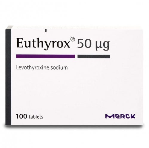 اثيروكس ليفوثيروكسين صوديوم 50 ميكروجرام EUTHYROX...