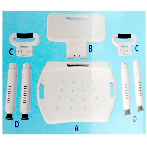 كرسي استحمام ترويش بلاستيك قابل للتعديل والفك RITE...