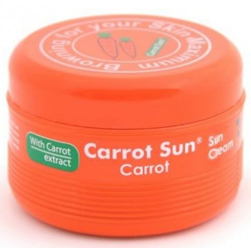 كاروت صن كريم تسمير البشرة بزيت الجزر 350مل CARROT...
