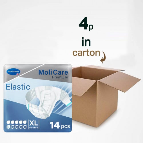 حفايض مولي كير كبير جدا moli care Elastic XL