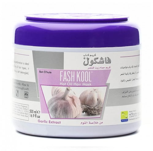 فاشكول كريم كاب حمام زيت للشعر بالثوم 500 ملي FASH...