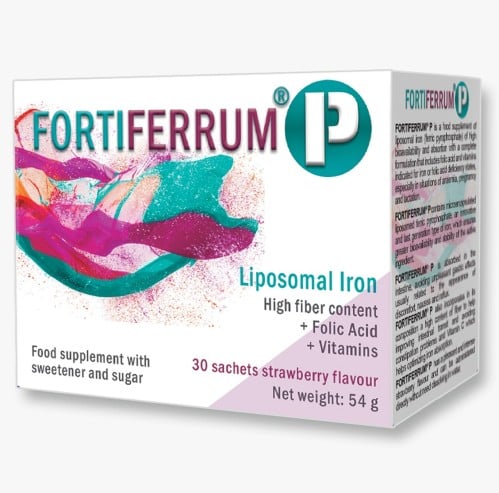 فورتي فيريوم بي مكمل غذائي حديد والياف وفيتامينات...