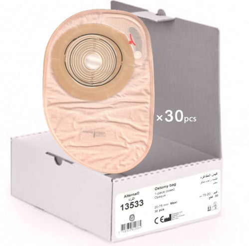 كولوبلاست coloplast علبة كيس ألترنا فري معتم قطعة...