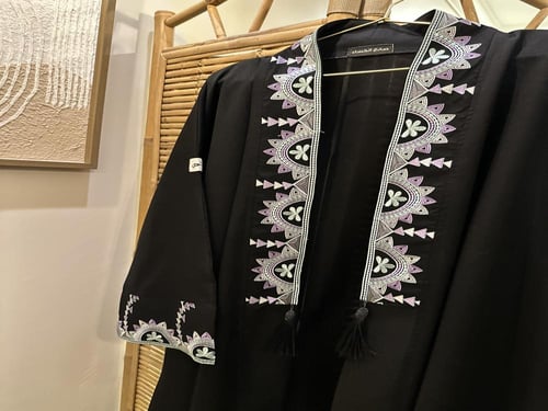 عباية نص بشت كتان HESS_24