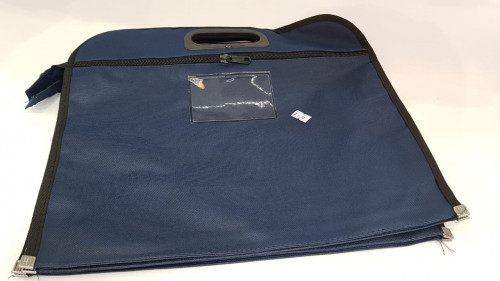 شنطة سحاب خفيف لون كحلي