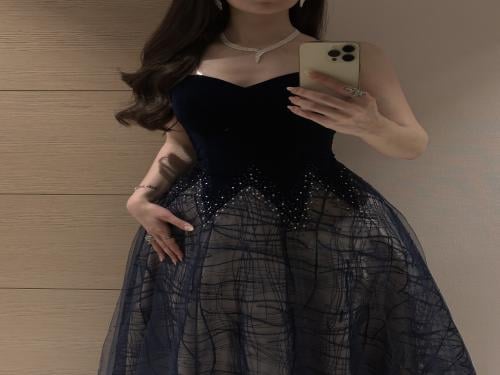 فستان تالا جوخ وتل