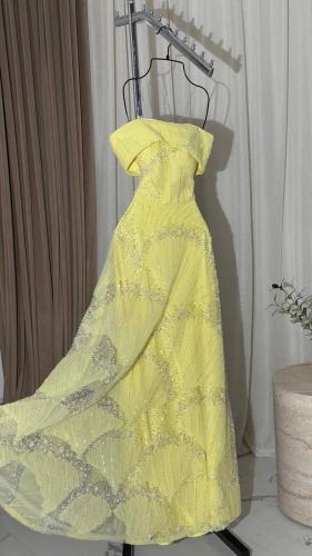 فستان ليموني فخم 051