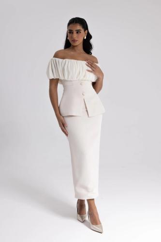 فستان باربي وشيفون Y62