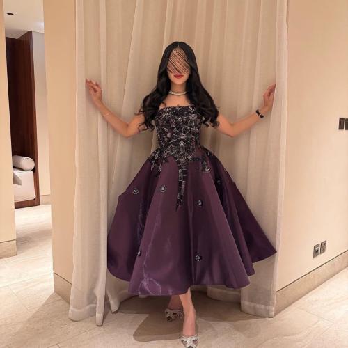 فستان ميكادو وخرزي يدوي 193