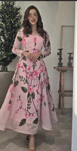 فستان مشجر ناعم 027