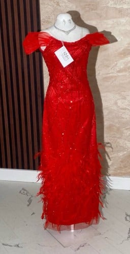 فستان احمر 32