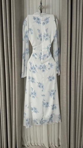 فستان مشجر ناعم Y02