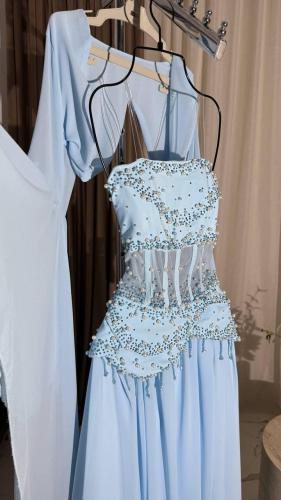 فستان شيفون فخم R88