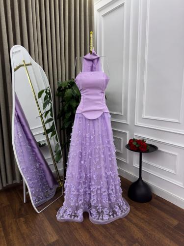 فستان نور خامه تل وخرز 65