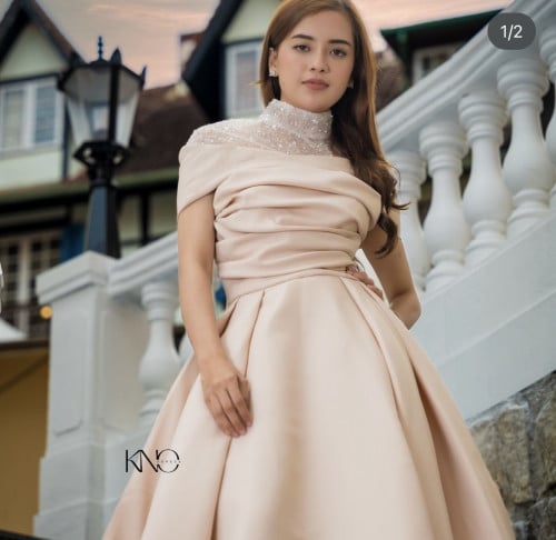 فستان مناسبات طويل S80