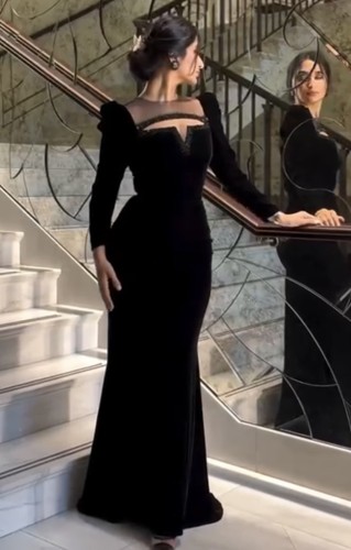 فستان مخمل 99