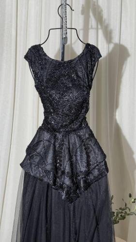 فستان كلفه تطريز يدوي T83