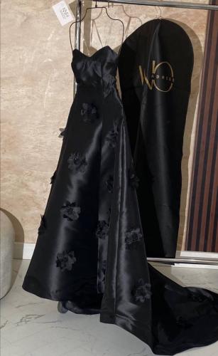 فستان ميكادو اسود 062